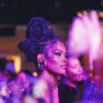 Teyana Taylor Instagram - Father God, I thank you for who you are. All seeing, all knowing and all powerful! Thank you for reminding my heart that your plan is far greater than any plan I have for my life. Thank you for reminding me & all of the amazing women in this room that the wait was not punishment it was preparation for what was already written in the palm of your hands & your plans. I am forever THANKFUL 🥹🖤🙏🏾 Thank you to @heatherlowery & the whole @femmeitforward family for honoring me with the VISIONARY AWARD at the2023 #giveherflowhers Gala…💐 Thank you @loriharvey & @heatherlowery for the sweetest tribute..I’m so grateful 🙏🏾And a big congratulations to all the amazing women of the night ✨💫🖤 📸: @jerrittclark @kvnhrtlss