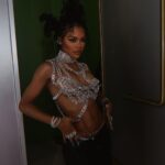 Teyana Taylor Instagram - Precious gems are to be treasured..✨💎💠💎✨ Thank you @swarovski @skims @kimkardashian for having me! A time was had! 💎 #SWAROVSKIxSKIMS #Swarovski 📸: @kvnhrtlss
