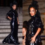 Teyana Taylor Instagram - She could put the body in a body bag and still carry it out the front door. #GETIN Thank you @christopherjohnrogers & @cfda for having me! 🖤 Young Legenddddd @christopherjohnrogers I’m so proud of you! Congrats on your Nom! 🖤 📸: @vanityfairnext @cfda @martsromeo @kvnhrtlss