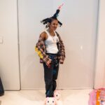 Teyana Taylor Instagram - Don’t be a menace to society while drinking your juice in Chrome Hearts & bunny steppassss 🐰🔫 Loc Dog 🔫 📸: @kvnhrtlss