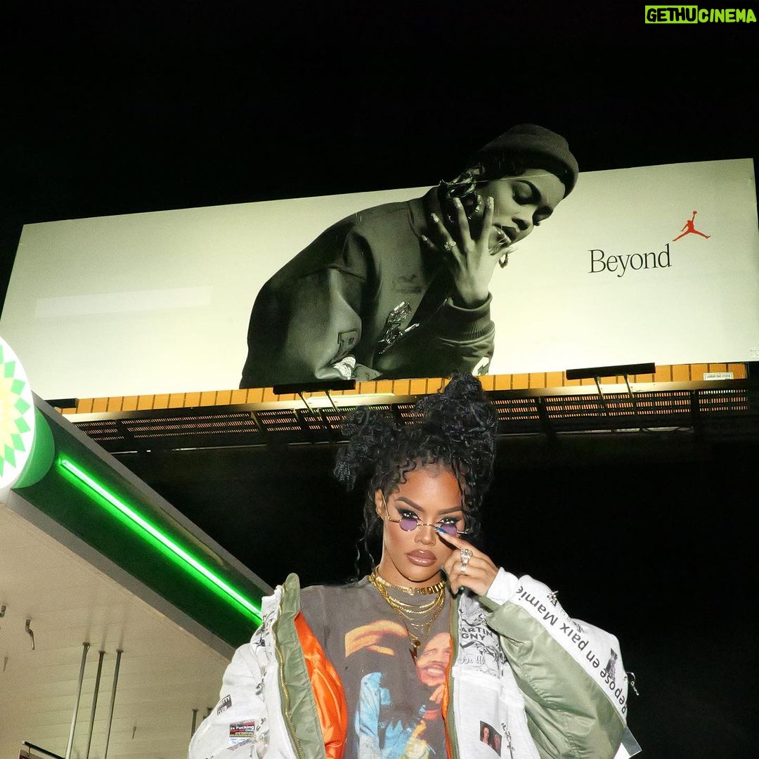 Teyana Taylor Instagram - BEYOND Blessed 🥹🌹🙏🏾❤️@jumpman23 #ARoseInHarlem #BEYOND #jumpman23