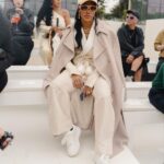 Teyana Taylor Instagram - Pearls & Cream 🍨 Super proud of you @mikeamiri the show was so dope! 🌹 📸: @themikeec @neskokevin.official