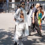 Teyana Taylor Instagram – Thank you @sacaiofficial for having me 🖤
It was hot as hell outside but the Show was hella cold 💙🥶🥶🥶🥶🥶🥶💙
📸: @rickyfilmingstudios @zerbibrub @fabrisflorencia @sacaiofficial @claireguillon