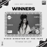 Teyana Taylor Instagram – It’s clear as day that the WiFi was playing in AunTEY face yesterday sooooooooo… 😂😂 I wanted to take the time out to acknowledge this beautiful moment again and give my proper thank you’s. Man what a sweet surprise but First off let me thank my lord and savior Jesus Christ, I got to give him all the glory! Keep breathing into me Lord, I appreciate every breath. 🙏🏾🙏🏾🙏🏾🙏🏾
Now let me make my way on over to Gratitude! The quality of being thankful, and that’s exactly what this moment is about. I’m so thankful for this amazing honor…Director Of The Year! Which makes this my 3rd DOTY AWARD 🫶🏾❤️🤯 Thank You Thank You Thank You!!! @betawards for this moment.
I want to thank my village! mom & pops for flying all the way to LA just to make sure I had this moment 🥹🥹 y’all are crazyyyyyyy in the best wayyyyyyy! I love you both very much 🌹 To my @theauntiesinc we did it!!!!!! my amazing Aunties staff @ohshitpiper @whoisjasper @ejking21 @beincarrington @kvnhrtlss @aulblack @lb_1985 I love y’all so much! We as The Aunties have been working tirelessly to build something of substance. We love helping other creatives and people just in general so my directing and the aunties producing all while being a one stop shop gives us an opportunity to do so while still letting us express ourselves creatively.
To my motha fuckin Patnah in crime, my sista from another Mista, my @coco_gilbert I love you so much. For not only being the other half of the aunties but just over all believing in my @aspiketeyjoint journey from DAY ONE & Instilling in me that even tho the sky is a beautiful view it is NOT the limit! I love you. Let’s keep reaching beyond!!! 💫 #theauntiesincproduction