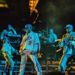 Teyana Taylor Instagram - Another one THANK YOU 🙏🏾 I guess @theauntiesinc can officially add styling to our resume! We do it all!!! 😎😎😎 I’ve had the opportunity to style & design all of the looks for the legendary @usher, his dancers & band for the LADF GALA performance at Dodger Stadium. Ive styled lots of people but this one is for the books! I’m still pinching myself! Thank you @usher for trusting me to get you righttttttt for such a big night! I want to send a huge Thank you to my village who made sure everything went smooth. We pulled it off with so lil time and still made magic 💙💙💙 forever grateful! Thank to my right hand @coco_gilbert for always holdin it down!!! 💪🏾💪🏾💪🏾 Thank you to my lovely wardrobe team @ejking21 @_lovefrankie @lb_1985 for making sure usher and crew was suited and booted!! Thank you to my art team @ohshitpiper & @whoisjasper for the bedazzled forces! Killed it perusual!! Thank you @tristanblakecollection & @aulblack for sketching my vision to life! I appreciate you guys! Thank you @sirbabajagne for doing all the custom pieces for usher and the dancers in literally No Time!!! I can always count on you. Thank you to fam @brastxx @londondadaa @money.merch for coming thru in the clutch with the merch for the band & background singers with the custom caps & coveralls! IT TRULY TAKES A VILLAGE. I appreciate my team so much! & again thank you @usher for the opportunity 💙💙💙💙💙💙💙 #poweredbytheaunties #annualbluediamondgala