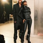 Teyana Taylor Instagram - THEEEEE RICK | THEEEEEE MUSES 🖤🖤🖤🖤 Congratulations @rickowensonline & the whole RO family! The show was incredible… but that’s nothing new! 🖤 📸: @mf.kelz @themikeec