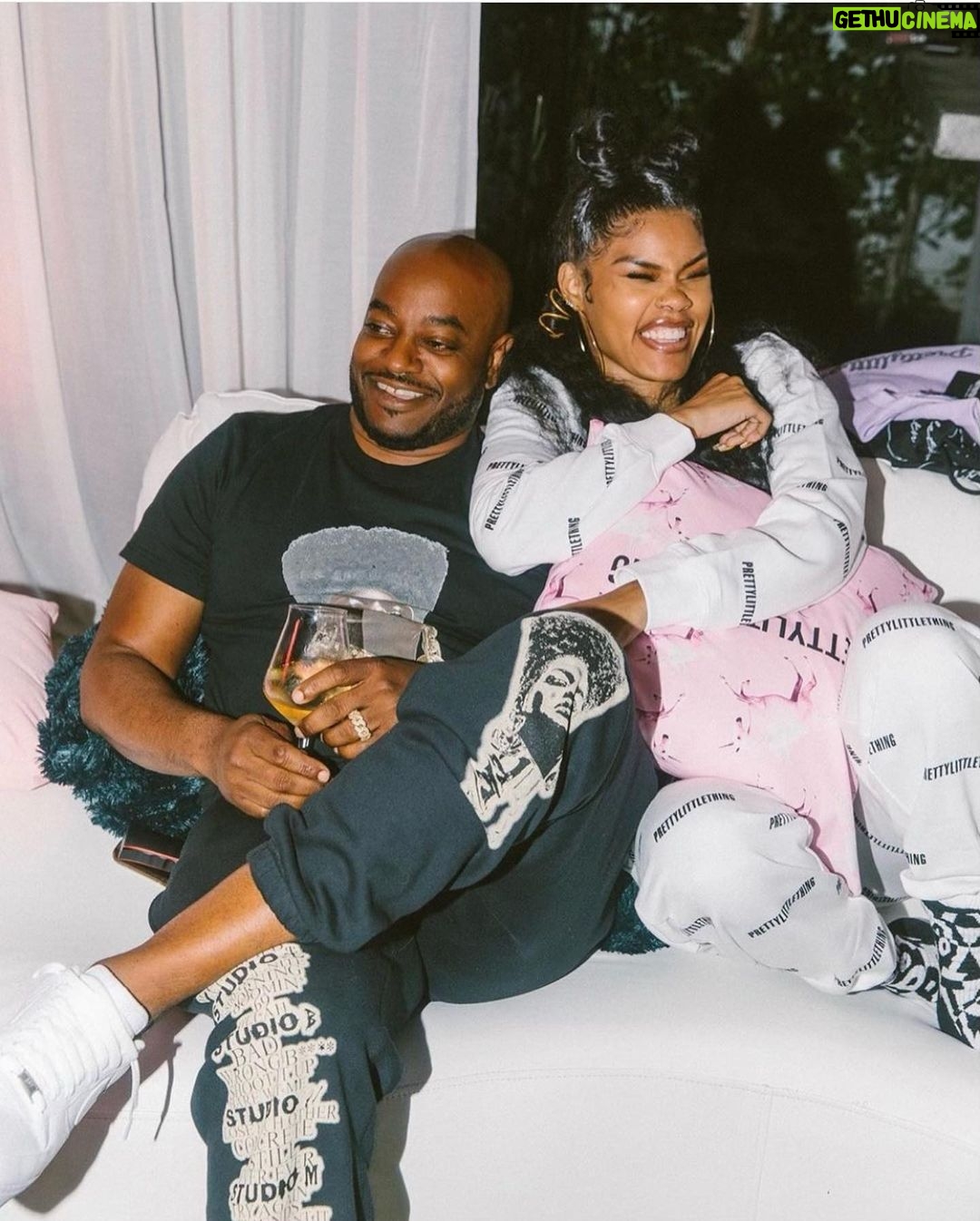Teyana Taylor Instagram - Happy Father’s Day to the 🐐 one of my favorite people.. @boemoney_ I love ya soul pops. Sending you so much love! Thank you for YOU. See you soon ❤️🌹❤️