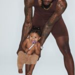 Teyana Taylor Instagram - Happy Father’s Day Hubzzzzz!🌹It has been one of theeeeee beautiful & greatest joys of my world watching you grow into the man you are today! Especially as a parent. No one ever said it would be easy but you make this papa thing look like a breezeeee. I love you, We love you. Happy Papa Smurf day @imanshumpert 🌹🌹🌹🌹