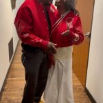Teyana Taylor Instagram - Love is the softest rose in the soul’s garden….🌹 What a blessing to witness my grandparents celebrating 23 years of marriage, in the year 2023, in my very own MJ 23 @jumpman23 collection & kicks…Priceless 🥹 I love you both very much. Thank you for showing us that love ages like fine wine 🍷….Happy 23rd wedding anniversary 🌹✨🥹😍 P.S. Now y’all see where I REALLY get my swag from 😎