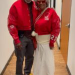 Teyana Taylor Instagram - Love is the softest rose in the soul’s garden….🌹 What a blessing to witness my grandparents celebrating 23 years of marriage, in the year 2023, in my very own MJ 23 @jumpman23 collection & kicks…Priceless 🥹 I love you both very much. Thank you for showing us that love ages like fine wine 🍷….Happy 23rd wedding anniversary 🌹✨🥹😍 P.S. Now y’all see where I REALLY get my swag from 😎