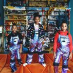 Teyana Taylor Instagram - Sooooo proud of my baby girllllllllllll 🥹❤️🌹😍 My favorite lil fashionista @gottalovejunie latest collection for @jujubeezclothing is HERE! We partnered with @kidsfootlocker on an exclusive unisex collection that is fun, vibrant & everything the big kiddos will love! Grab it now! 💜💚❤️🧡💛💚🩵💙🤎🖤🩶🩶🤍 📸: @ro.lexx