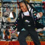 Teyana Taylor Instagram - Sooooo proud of my baby girllllllllllll 🥹❤️🌹😍 My favorite lil fashionista @gottalovejunie latest collection for @jujubeezclothing is HERE! We partnered with @kidsfootlocker on an exclusive unisex collection that is fun, vibrant & everything the big kiddos will love! Grab it now! 💜💚❤️🧡💛💚🩵💙🤎🖤🩶🩶🤍 📸: @ro.lexx