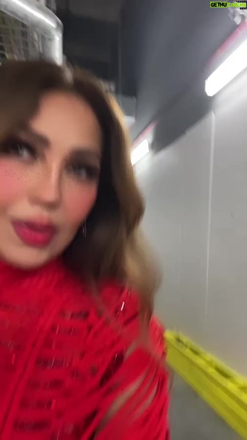 Thalía Instagram - Vmas backstage Prudential Center