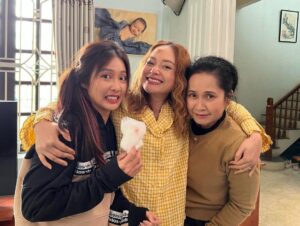 Thanh Sơn Instagram - 3 nữ chiến binh 😝 kỉ niệm lần đầu lên phường 😅thiếu mất chị cả vẫn đang bị chồng mắng 🥹#gđmvbtl