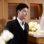 Thanh Sơn Instagram - Lần đầu tiên tham dự một show thời trang của mình 😄 #Celebrating10YearsofRomance #ChungThanhPhongBridal #JWMarriottHanoi