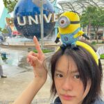 Thasorn Klinnium Instagram – me&minions🤓🍌🐤🪄 Universal Studios Singapore