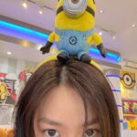 Thasorn Klinnium Instagram – me&minions🤓🍌🐤🪄 Universal Studios Singapore