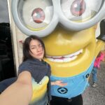Thasorn Klinnium Instagram - me&minions🤓🍌🐤🪄 Universal Studios Singapore
