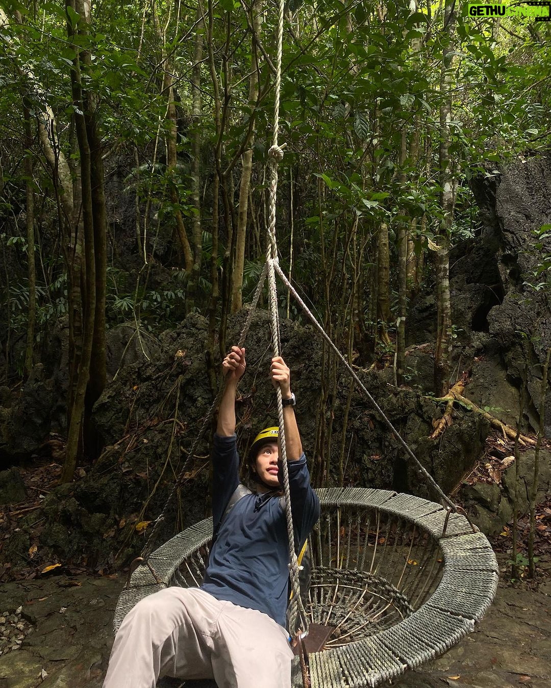 Therese Malvar Instagram - Enjoyed this well designed Discovery Trail of @masungigeoreserve this morning! (Jk lang sa hingal pic, it’s actually beginner friendly HAHAHAHA) Masungi Georeserve