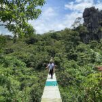 Therese Malvar Instagram - Enjoyed this well designed Discovery Trail of @masungigeoreserve this morning! (Jk lang sa hingal pic, it’s actually beginner friendly HAHAHAHA) Masungi Georeserve