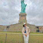 Thiago Vernal Instagram - Vivo en NY y recien te visito jij 😌🗽 Estatua de la Libertad, New York