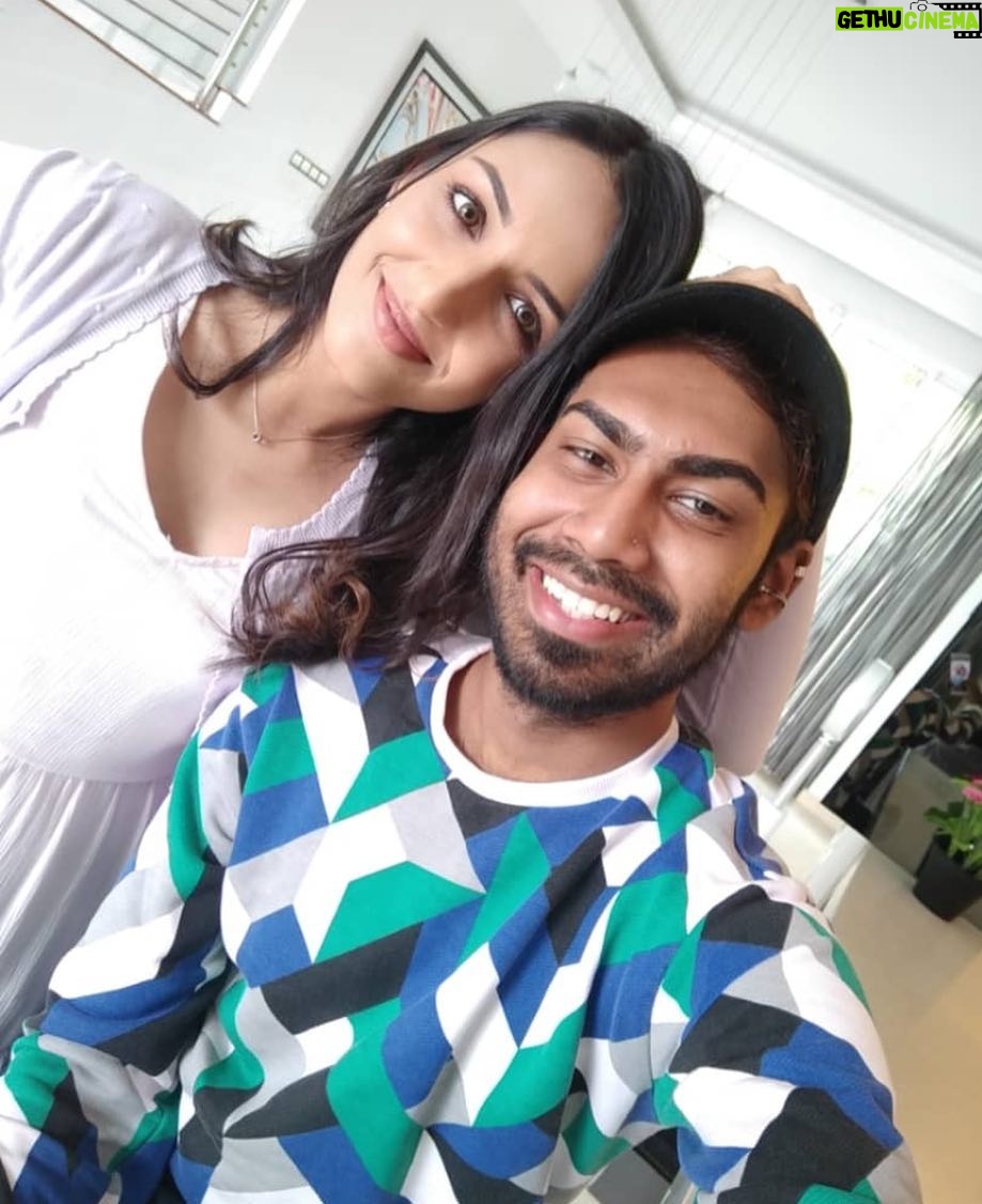 Thivya Naidu Instagram - HAPPY BIRTHDAY LIL ONE !!!! @brriyanjohn.official The only thing in the world that will always stay the same,when everything else has changed is the bond that we share ..thank u so much for the love and care always !! Much love lil one ❤️