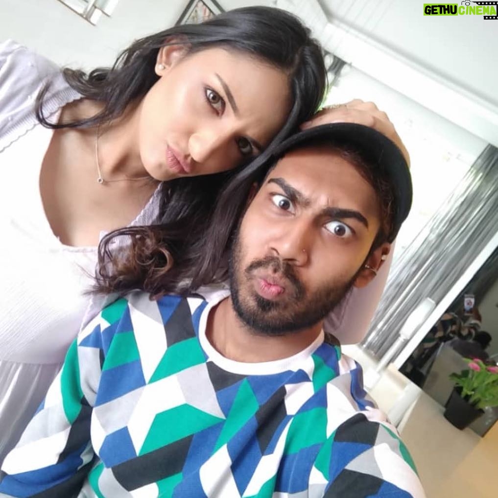 Thivya Naidu Instagram - This lil brother @ talented n professional MUA @brriyanjohn.official Passionate about makeups , he accept critics to improve his makeup skills ,talented, updated with fashion n makeovers .. I appericate u for giving out the best for me always ..thank u This guy will go far ..❤️