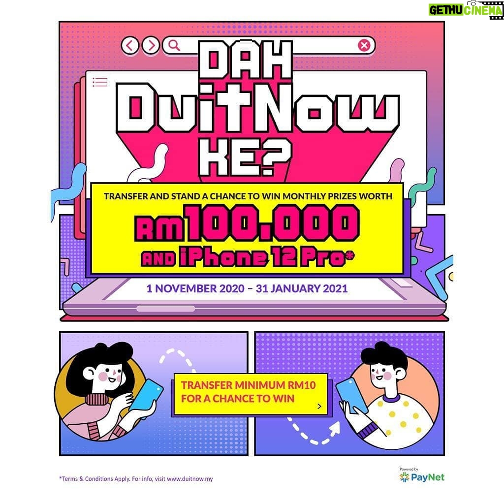Thivya Naidu Instagram - Transferring money made easy with DuitNow! I have started transferring to my sis with it, as it secure, fast and easy! Also, there’s a contest going on until the 31st January 2021. Just transfer a minimum of RM10 or more to be eligible to join the contest Dah DuitNow Ke. Stand a chance to win RM100k or iPhone 12 Pro! Yay! So easy right? Register your DuitNow ID today, so DuitNow Lah! #DahDuitNowKe #DuitNow #DuitNowLainMacamSenangnya #DuitNowPakaiNomborFonLah