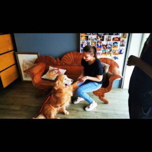 Thivya Naidu Instagram - My first training session with @foxxyshrubby @snowe.y for Ramarajan 
 It was not easy because I don't own a pet.. 
I wouldn't have done it without my trainers @braveheartk9
@hiridas_suberminam 
@jhangri_official_page
Special thanks to @nanthini61 @kabilanplondran @astroulagam 

Don't forget to watch Ramarajan  today on Astro Vinmeen  231 at 9pm!