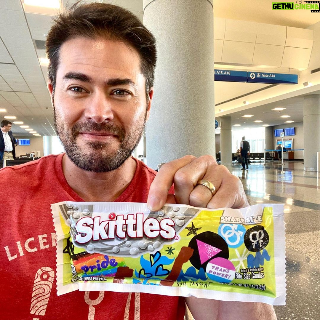 Thomas Beatie Instagram - Trans Power Skittles—we live in a different world now. Richmond International Airport (RIC)