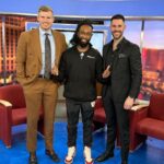 Thomas Hannifan Instagram - A big thank you to @loganreever and @8newsnow in Las Vegas for having @dashingchrisbey and I on to share what’s in store for @impactwrestling’s #NoSurrender weekend of events at @samstownlv! #IMPACTWrestling #IMPACT #lasvegas #prowrestling #chrisbey #bulletclub #IMPACTonAXSTV 📸 @rossco814 Las Vegas, Nevada