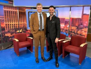 Thomas Hannifan Instagram - A big thank you to @loganreever and @8newsnow in Las Vegas for having @dashingchrisbey and I on to share what’s in store for @impactwrestling’s #NoSurrender weekend of events at @samstownlv!

#IMPACTWrestling #IMPACT #lasvegas #prowrestling #chrisbey #bulletclub #IMPACTonAXSTV

📸 @rossco814