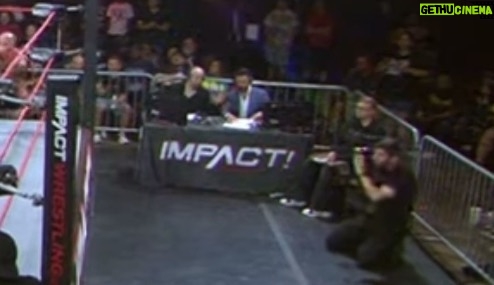 Thomas Hannifan Instagram - Send for the man @dramakingmatt . . @impactwrestling #impactwrestling #impact #victoryroad #boundforglory #bobross