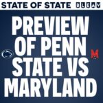 Thomas Hannifan Instagram - On today’s episode of #STATEofSTATE, @j.king_lig & I preview #PennState’s road matchup vs #Maryland this Saturday! Has No. 11 #PSU cleaned things up after a narrow win vs #Indiana and a tough loss at #OhioState? Link in bio and story! . . @bleavnetwork @bluewhiteoutfitters #weare #pennstatefootball #bigten #bigtenfootball #marylandfootball #marylandterrapins #happyvalley #nittanylions #football #collegefootball #collegefootballplayoff