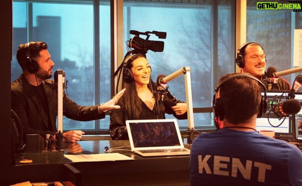 Thomas Hannifan Instagram - Fun morning in Philly on the @prestonandsteveshow with RHINO and @deonnapurrazzo . . Don’t miss @impactwrestling in Philadelphia on March 18-19! Check out impactwrestling.com for ticket info Philadelphia, Pennsylvania