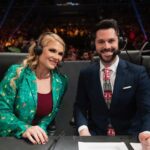 Thomas Hannifan Instagram - #tbt to getting decked out for the Christmas Day edition of @wwenxt last year with @thebethphoenix in Brooklyn. Beth wore a badass blazer and I got kicked in the head. Good times! #happyholidays #specialeventsteam #thebiggunns Barclays Center