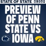 Thomas Hannifan Instagram – On today’s episode of #STATEofSTATE, @j.king_lig & I have your full preview for No. 7 #PennState vs No. 24 #Iowa! The Nittany Lions host the Hawkeyes in the annual Whiteout Game this Saturday night at Beaver Stadium. Can the PSU offense deal with one of the best defenses in the country? Link in bio and story!
.
.
@bleavnetwork @bleavsports @bluewhiteoutfitters #weare #psu #PSUvsIOWA #happyvalley #whiteout #nittanylions #bigten #bigtenfootball #collegefootball #football #collegefootballplayoff #iowahawkeyes #iowafootball #pennstatefootball
