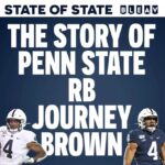 Thomas Hannifan Instagram - On today’s episode of #STATEofSTATE, @j.king_lig and I are joined by former #PennState RB @_journey_brown_! Journey shares the stories of his sensational 2019 season, his Cotton Bowl MVP, memories of Micah Parsons and Saquon Barkley, his forced medical retirement, and his burgeoning new career in #NASCAR! Link in bio and story! . . Special thanks to @mattyfreshtunes for music in this video! . . @bleavsports @teamtrackhouse @bluewhiteoutfitters #weare #psu #pennstatefootball #happyvalley #bigten #bigtenfootball #collegefootball #collegefootballplayoff #football #lawnboyz #cottonbowl #mentalhealth