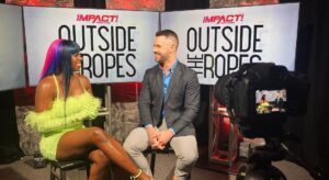 Thomas Hannifan Instagram - The #Slammiversary edition of #OutsideTheRopes is starring @trinity_fatu! We discuss her Knockouts World Title match vs @deonnapurrazzo, her new support systems in @impactwrestling, and how her professional journey has evolved. 

Link in story! Check it out NOW on IMPACT’s YouTube Channel!
.
.
📸 @bigk615 #IMPACTWrestling #IMPACTonAXSTV #IMPACT #prowrestling #wrestling #trinpact #trinpactwrestling #trinity