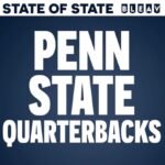 Thomas Hannifan Instagram - On the latest episode of #STATEofSTATE, we dive into the history of quarterbacks at #PennState. Former Nittany Lion TE and the host of @nextupwithadam, @adambreneman joins us to share his insights especially on Christian Hackenberg and current PSU QB Drew Allar. Link in bio! . . @j.king_lig @bleavsports @bluewhiteoutfitters @smackapparel @maestrosclassic @upliftingathletes #weare #pennstatefootball #collegefootball #football #bigten #bigtenfootball #collegefootballplayoff #nittanylions #quarterback