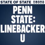 Thomas Hannifan Instagram - On today’s episode of STATE of STATE, #PennState LB @tyler_elsdon43 shares what the legacy of Linebacker U has meant to him! Link in bio! . . @j.king_lig @bleavsports @bleavnetwork @bluewhiteoutfitters @smackapparel @maestrosclassic #weare #pennstatefootball #linebackeru #football #collegefootball #nittanylions #bigten #bigtenfootball #collegefootballplayoff #stateofstate