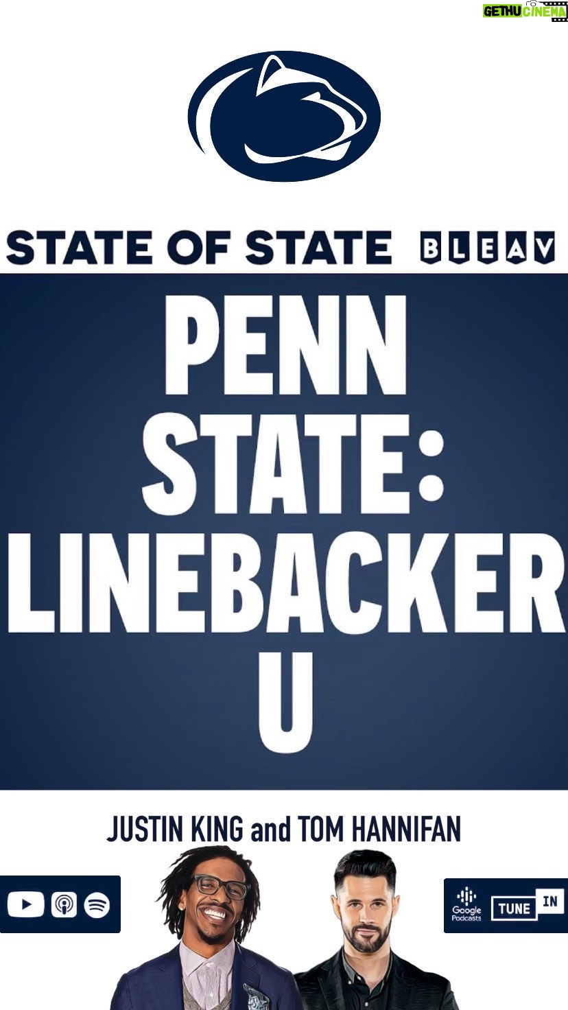 Thomas Hannifan Instagram - On today’s episode of STATE of STATE, #PennState LB @tyler_elsdon43 shares what the legacy of Linebacker U has meant to him! Link in bio! . . @j.king_lig @bleavsports @bleavnetwork @bluewhiteoutfitters @smackapparel @maestrosclassic #weare #pennstatefootball #linebackeru #football #collegefootball #nittanylions #bigten #bigtenfootball #collegefootballplayoff #stateofstate