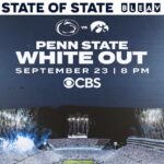 Thomas Hannifan Instagram - How do you feel about #PennState’s White Out game being played against #iowa instead of #Michigan? . . #stateofstate @j.king_lig @bleavsports @bleavnetwork @bluewhiteoutfitters @smackapparel @maestrosclassic #weare #pennstatefootball #whiteout #bigten #bigtenfootball #collegefootballplayoff #collegefootball #football #michiganfootball #iowafootball