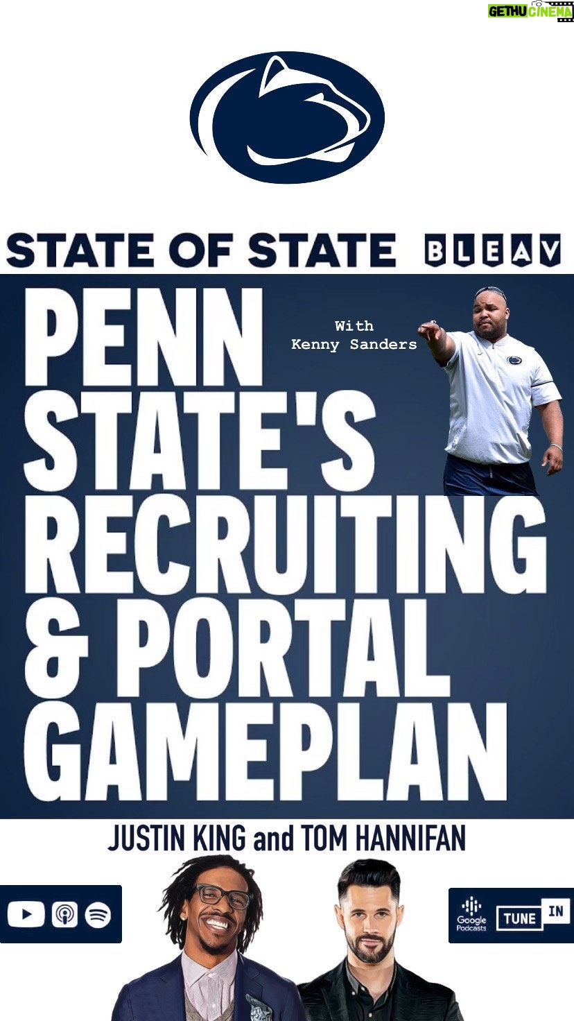 Thomas Hannifan Instagram - #PennState football’s Director of Player Personnel @knnysndrs joins us on today’s episode of STATE of STATE! Kenny reflects on the evolution of the program from 2014 to now. Link in bio! . . @j.king_lig @bleavsports #weare @pennstate #pennstatefootball #jamesfranklin #nittanylions #collegefootball #football #bigten #bigtenfootball #cfb #cfbplayoff #bigtenchampionship #cfbnationalchampionship