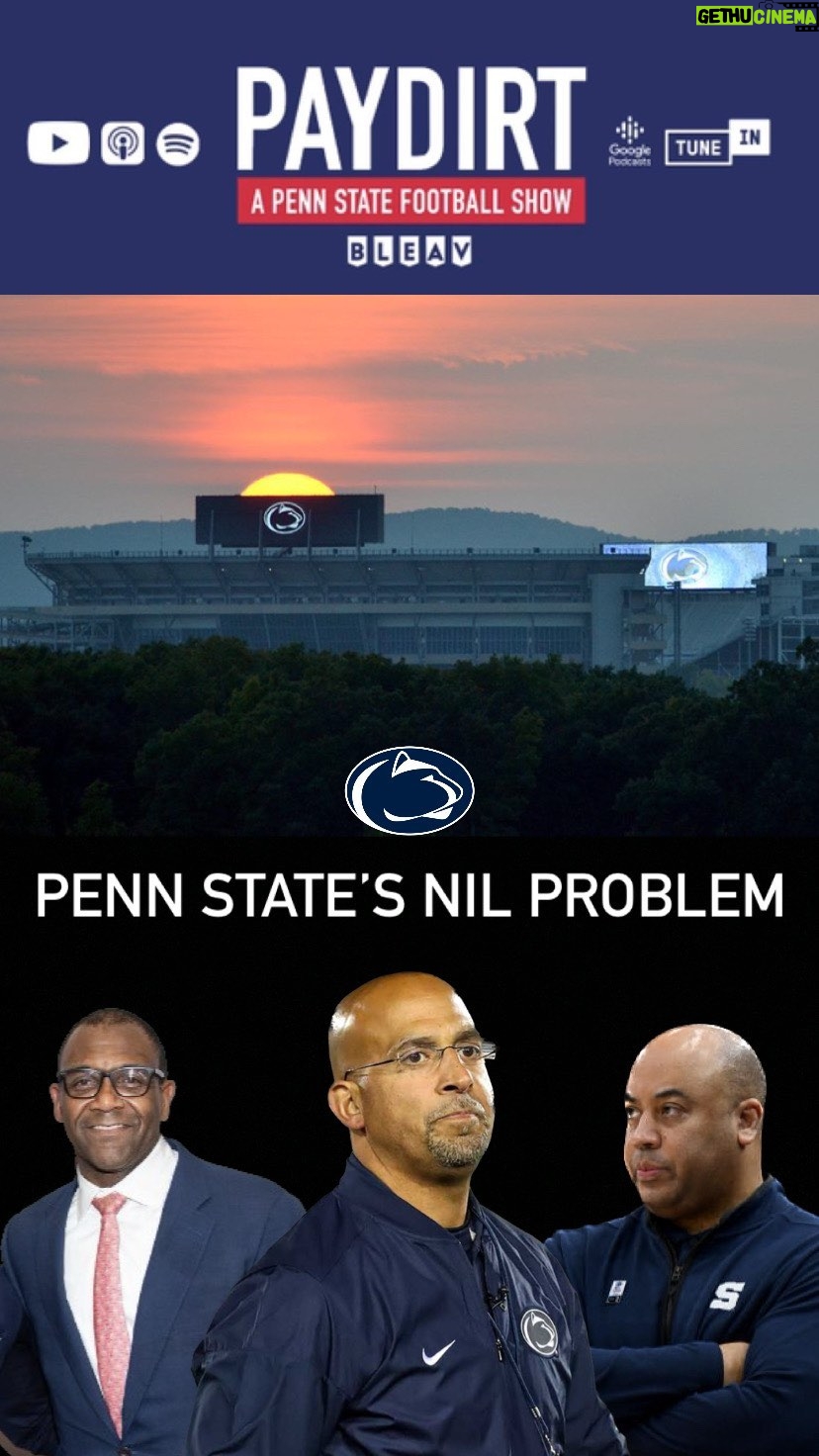 Thomas Hannifan Instagram - The Penn State Athletic Department is woefully behind on NIL fundraising for ALL sports. On Ep 119 of PAYDIRT, we covered the recent comments made by Board of Trustees member Brandon Short, and how the loss of Micah Shrewsberry for men’s basketball could be a harbinger of things to come for James Franklin and Penn State football if change doesn’t happen now. Link in bio! . . #weare #pennstate #pennstatefootball #pennstatebasketball #happyvalley #jamesfranklin #micahshrewsberry #nil #collegefootball #collegebasketball #collegesports #pennstateathletics