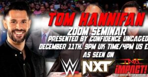 Thomas Hannifan Instagram - Today!

For such a pivotal part of the wrestling business it's astonishing how rarely commentators actually get the chance to learn their craft. Most, especially at the independent level, just find themselves thrown in at the deep end with little or no  instruction. 

Tonight is an opportunity to learn from Tom Hannifan, a commentator that's worked at the highest levels of the wrestling industry. The voice of a resurgent TNA, he's called everything from marathon TV tapings to WrestleMania. 

Best practices, tips, tricks, life hacks, advice and knowledge. All fully interactive and all shared gladly with a view to making the industry better. Tom's enthusiasm for what he does shines through and we can guarantee you'll walk away ready to take the world on.

The only way to guarantee you'll share in this wisdom and knowledge is by being there as it happens. There are a few spaces left so don't miss out. At just £20 ($25 US) it's also very fairly priced.

Whether you're a commentator looking to up their game or a wrestler looking to improve the way you work with your commentators this will be priceless.

It all starts at 9pm UK time/4pm US Eastern. Sign up by going to https://skiddle.com/e/37120040.