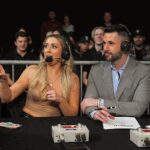 Thomas Hannifan Instagram - I’m spoiled with great co-hosts on commentary at @impactwrestling! @dramakingmatt is one of THE BEST in the game. But also, I highly encourage people to check out BTI every Thursday on IMPACT’s YouTube, Facebook, and IMPACT+ to hear @meangiamiller. She’s sassy, she’s classy, and no one else in wrestling is quite like her! 📸 @beezzzzy #IMPACTWrestling #IMPACTonAXSTV #IMPACT #prowrestling #NoSurrender #Sacrifice #MultiverseUnited