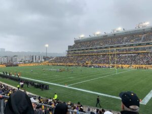 Thomas Hannifan Instagram - In the span of a month, I’ve been lucky enough to go to Hamilton ON for my first CFL game, visit Auburn AL for a Penn State road matchup, and made it to State College PA for a rainy day for PSU-Northwestern.

Ultimately, I’m fortunate to have had these experiences with people I care about while enjoying the sport I love!