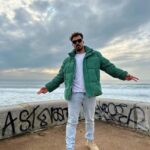 Tiago Careto Instagram - Praia sempre, mesmo de inverno. Concordam? Nos dias de pausa e descanso não há nada melhor que aproveitar junto dos nossos o melhor que a natureza tem para nos oferecer 🌊 Cascais