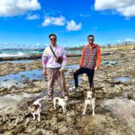 Tiago Careto Instagram - No inverno termos dias assim é uma sorte. Sol, sem vento, sem chuva, sem casacos, praia óptima com maré vazia. Resultado: as miúdas felizes e contentes e os papás na paz ✌🏽✌🏽 Cascais